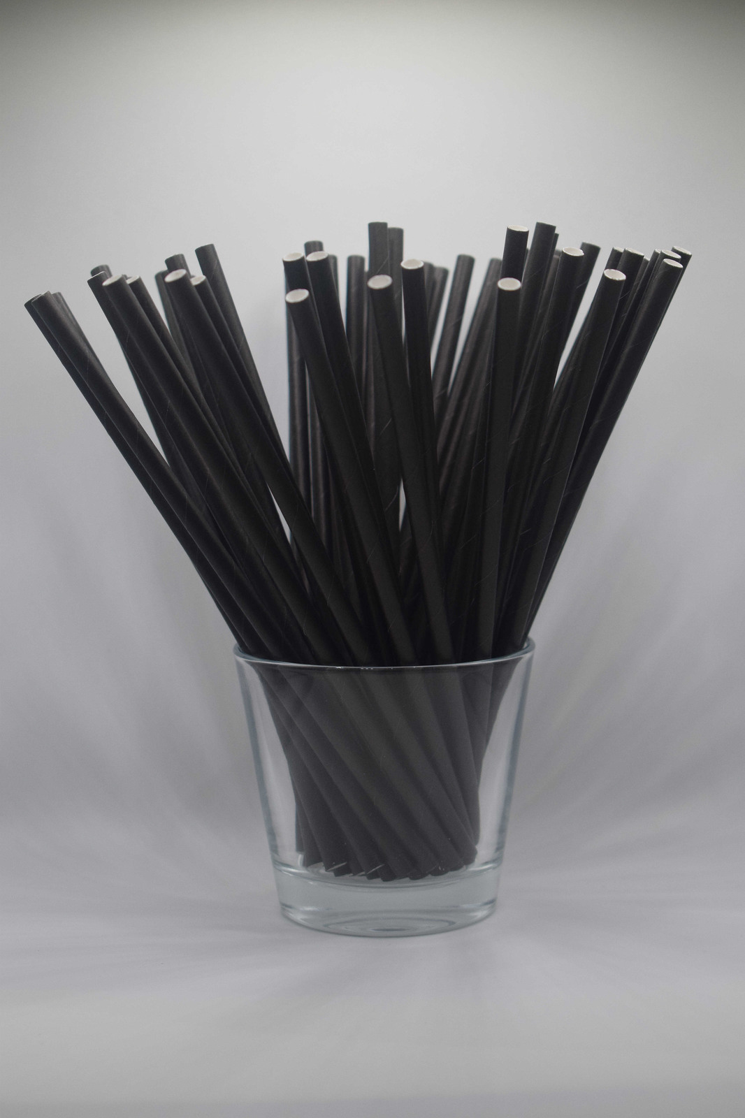 PAIE DE BĂUT DIN HÂRTIE, NEGRU (197X6MM) – SET 400 BUCĂȚI 3