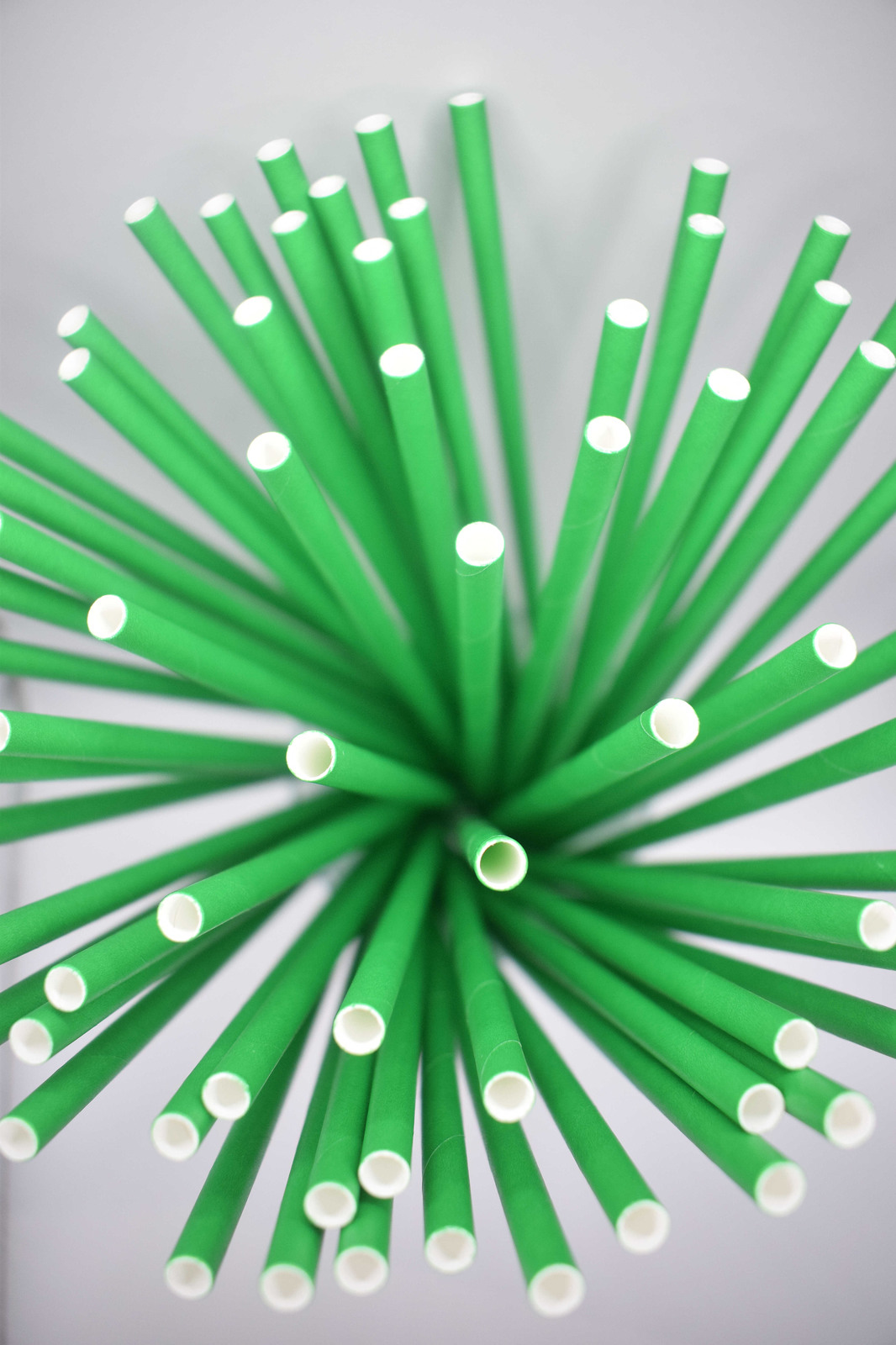 PAIE DE BĂUT DIN HÂRTIE, AMBALATE INDIVIDUAL – VERDE – SET 400 BUCĂȚI (197X6MM) 5