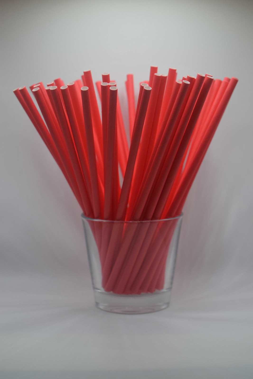 PAIE DE BĂUT DIN HÂRTIE, ROȘU (197X6MM) – SET 1000 BUCĂȚI 3
