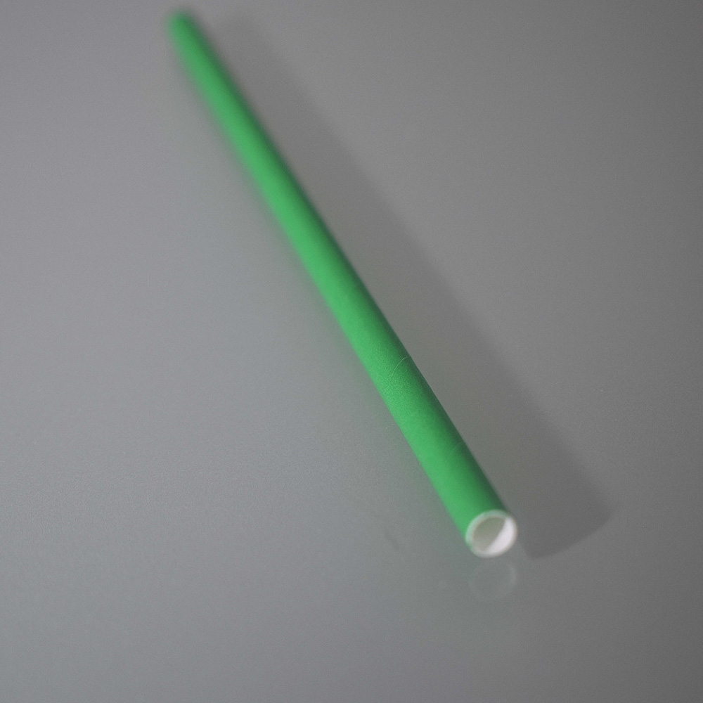 PAIE DE BĂUT DIN HÂRTIE, VERDE (197X6MM) – SET 400 BUCĂȚI 4