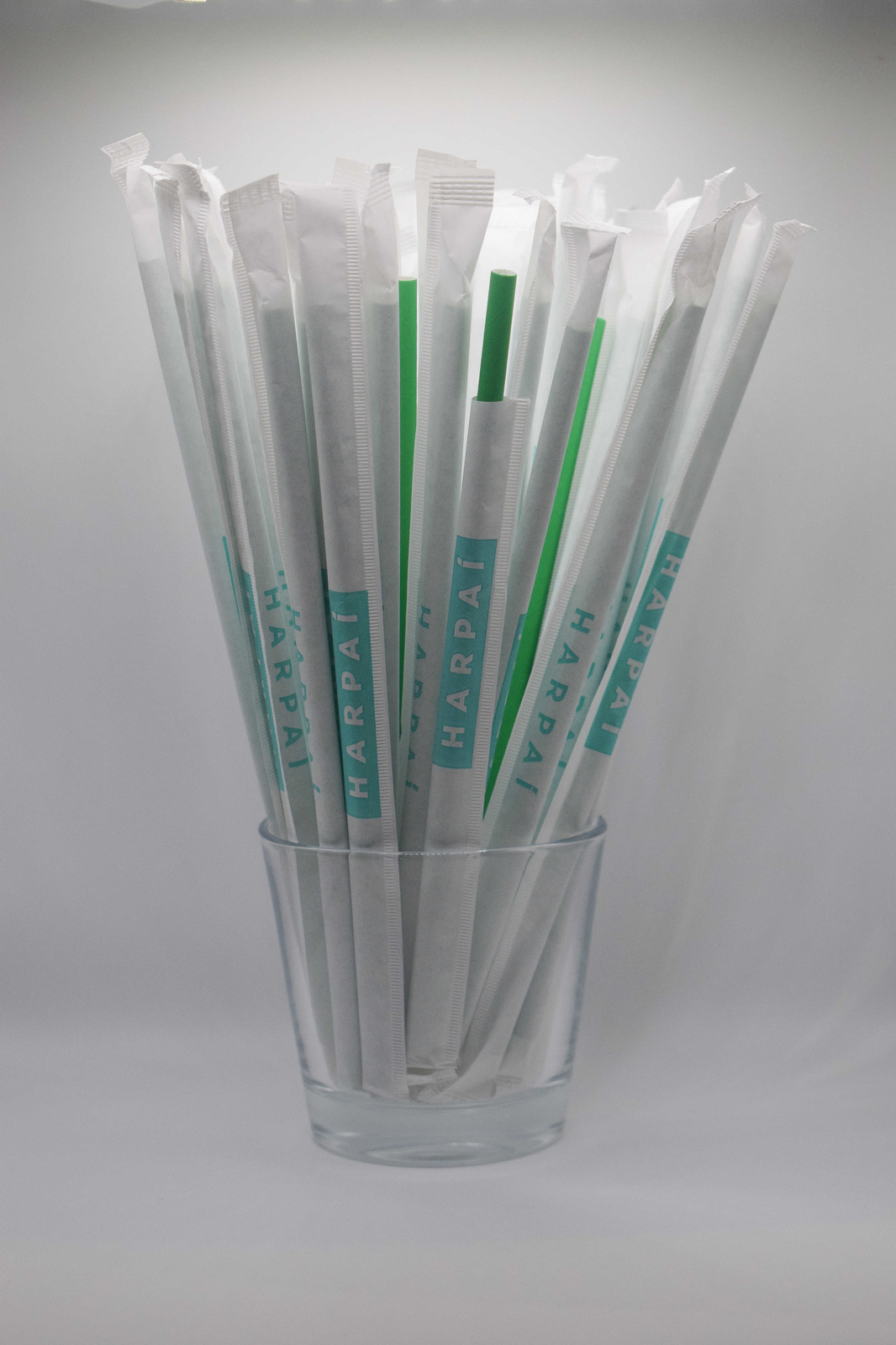 PAIE DE BĂUT DIN HÂRTIE, AMBALATE INDIVIDUAL – VERDE – SET 400 BUCĂȚI (197X6MM) 3